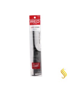 Red Kiss Axe Rat Tail Comb Peine